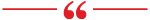 Red quotation mark