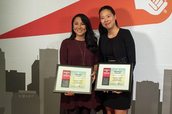 Michelle Moon and Lourdes Juan. Spirits of Gold 2016.